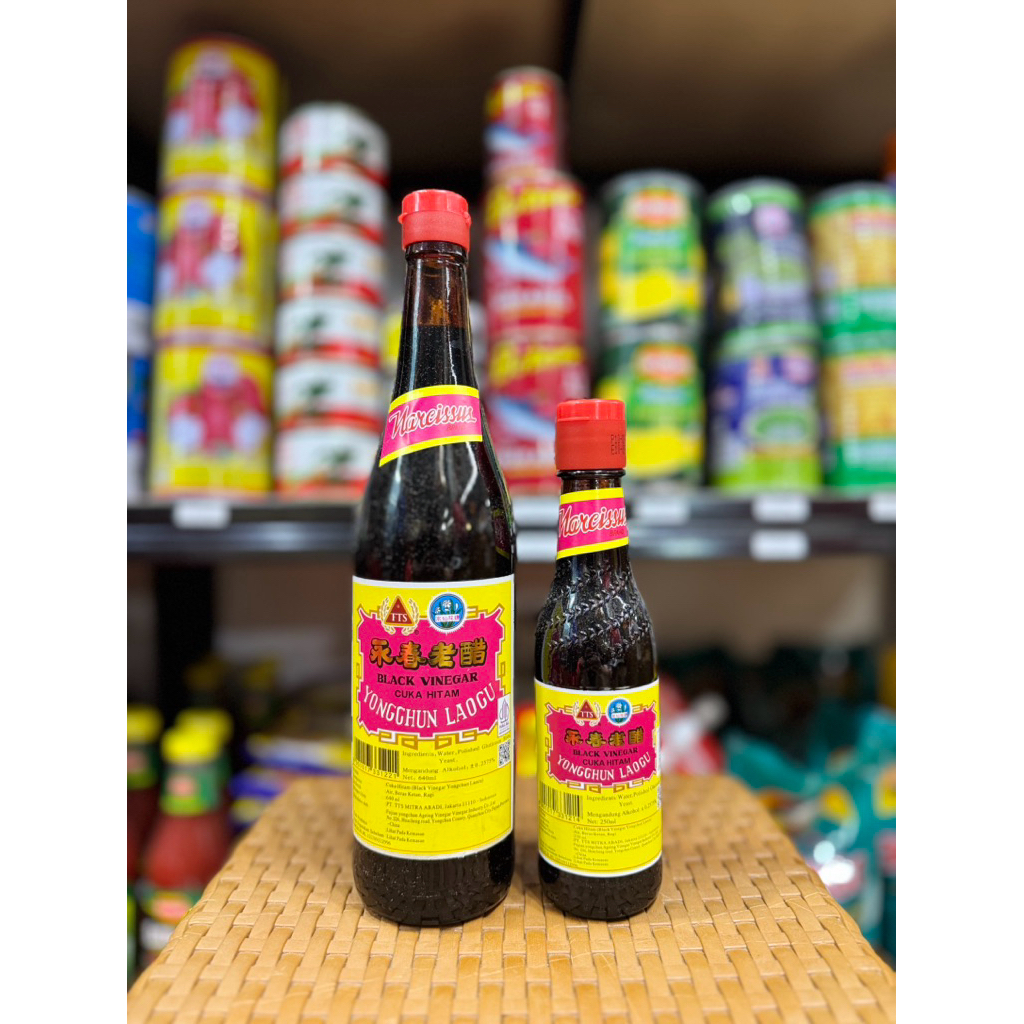 Cuka Hitam Black Vinegar Narcissus Brand Halal