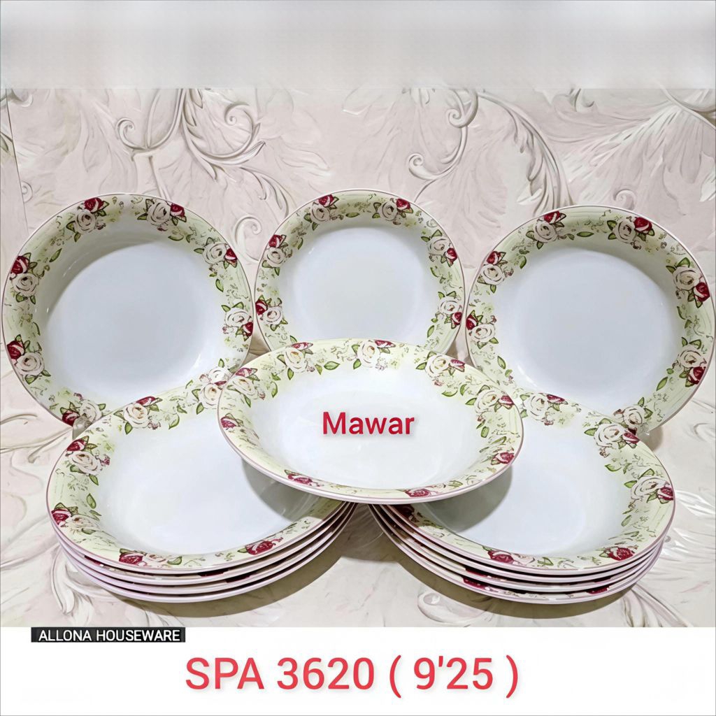 PIRING CEKUNG KERAMIK 9,25 INCH VICENZA