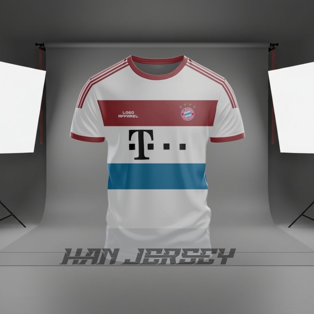 Jersey Bola Bayern Munich 2014 Away Full Printing