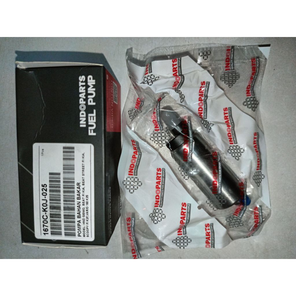 ORIGINAL INDOPART 100% FUEL PUMP / ROTAK HND GENIO, BEAT FI KIA, BEAT STREET FI KIA, SCOOPY FI K2F, 
