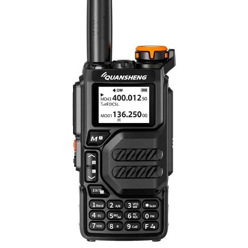 HT Quansheng UVK5 Multiband VHF UHF Walkie Talkie Handy Talky Dualband Air Band Alternatif TEXAS TX3