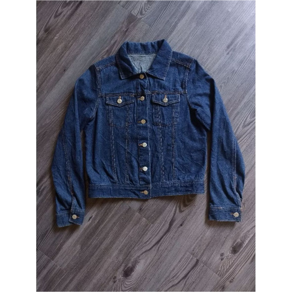 Jacket denim boxy