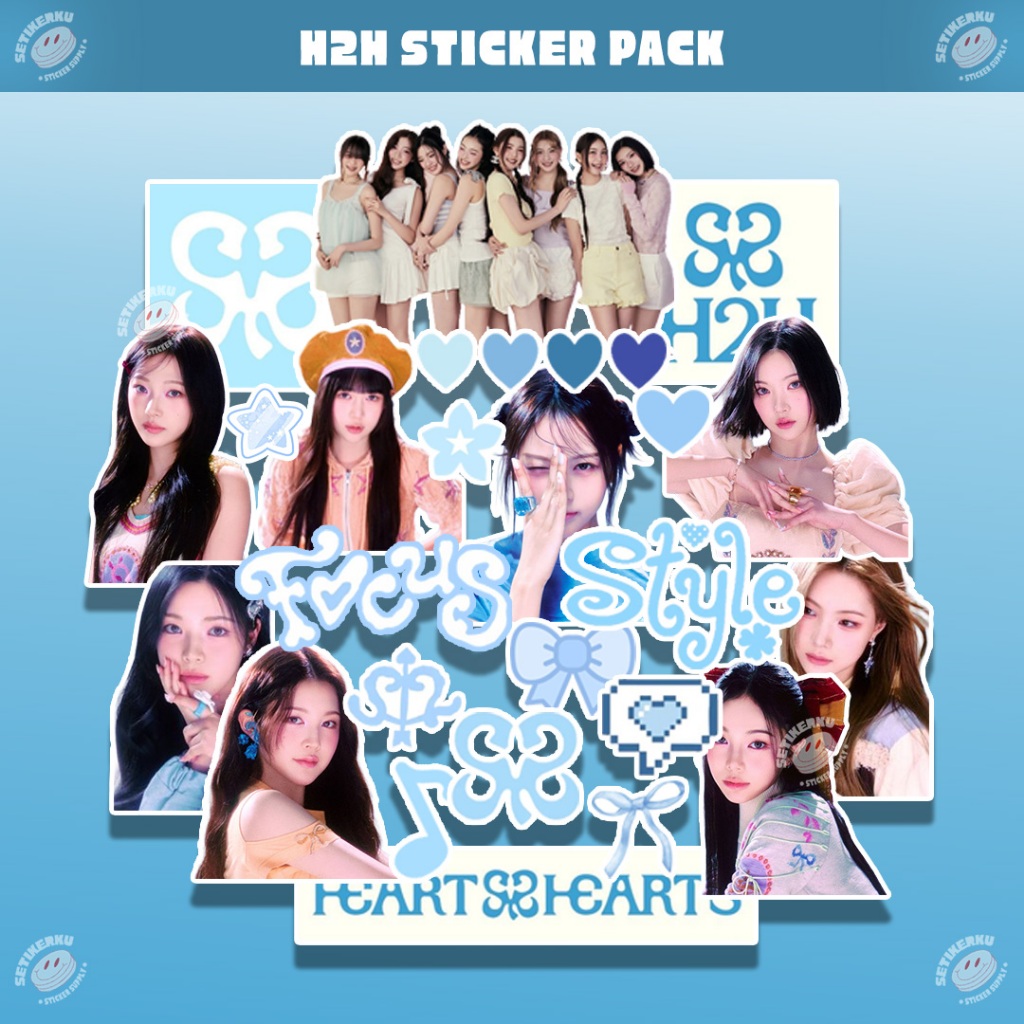 24pcs H2H Sticker Pack | stiker h2h aesthetic