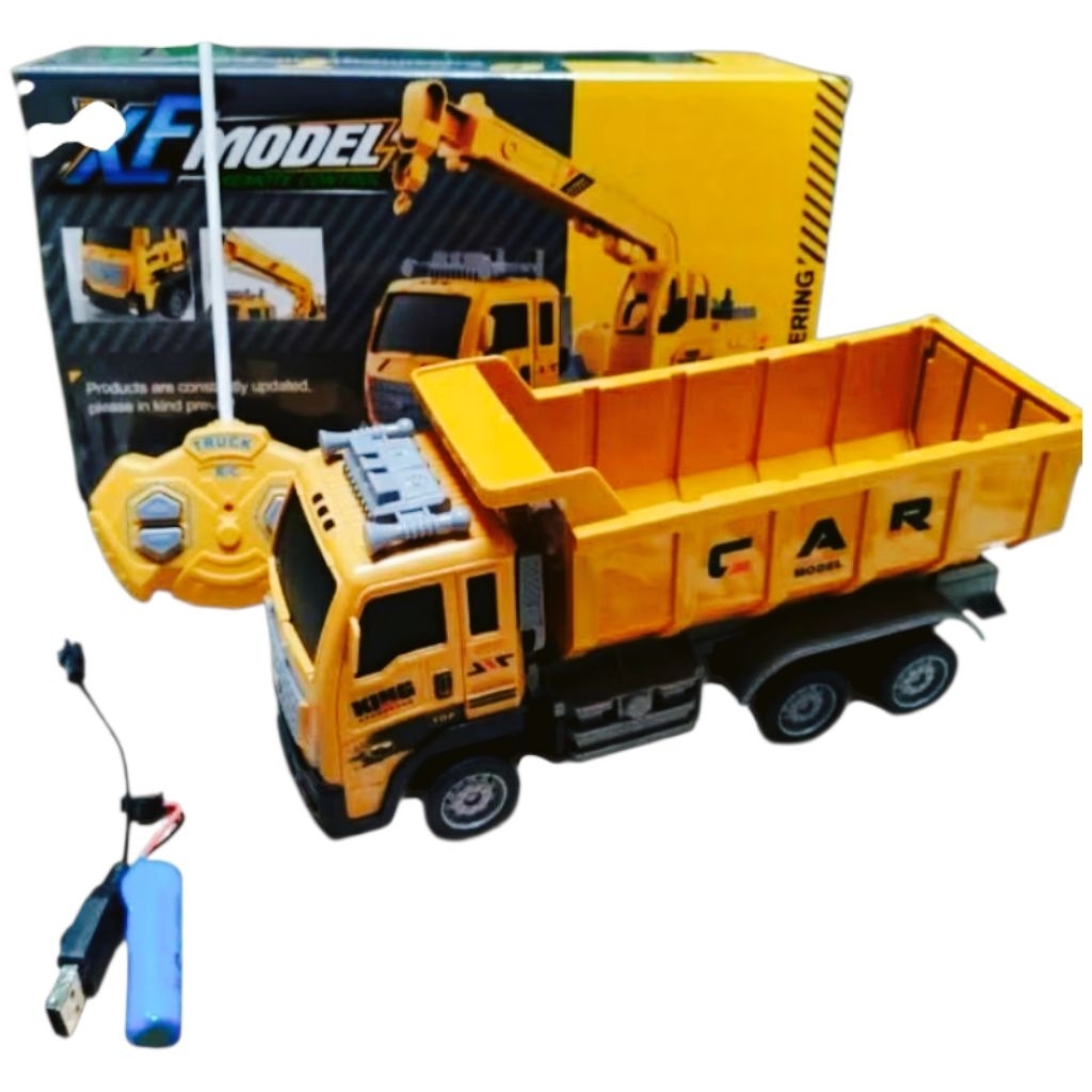 Rc dump truck Remote Control - Mainan dump truk Remot Kontrol Anak