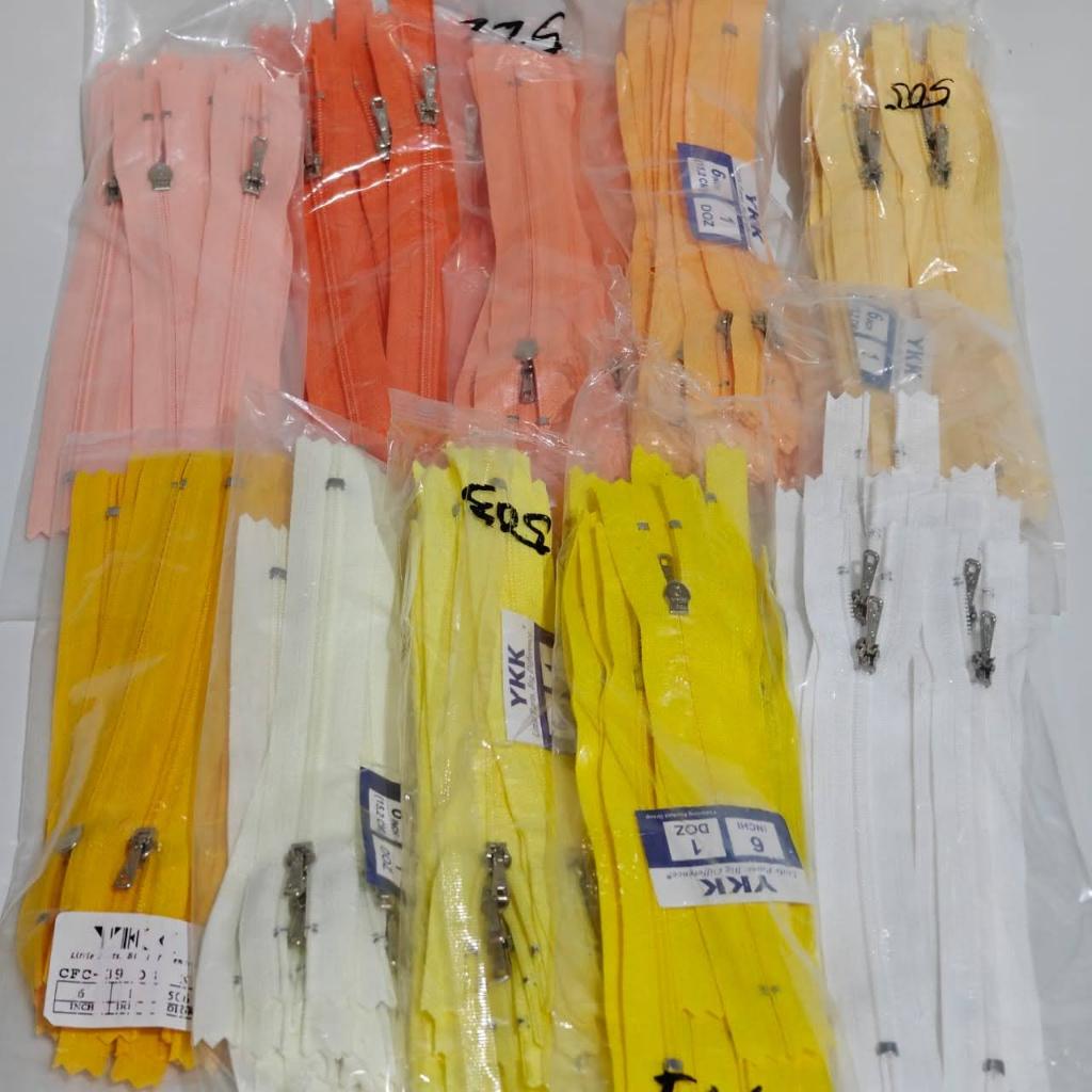 (ECER) Resleting Celana YKK CFC 6in / 15cm