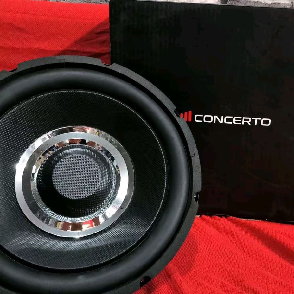 Subwoofer Concerto Double Magnet Galaxy CT 12D X2 . 12 inch Doble magnet Double Coil