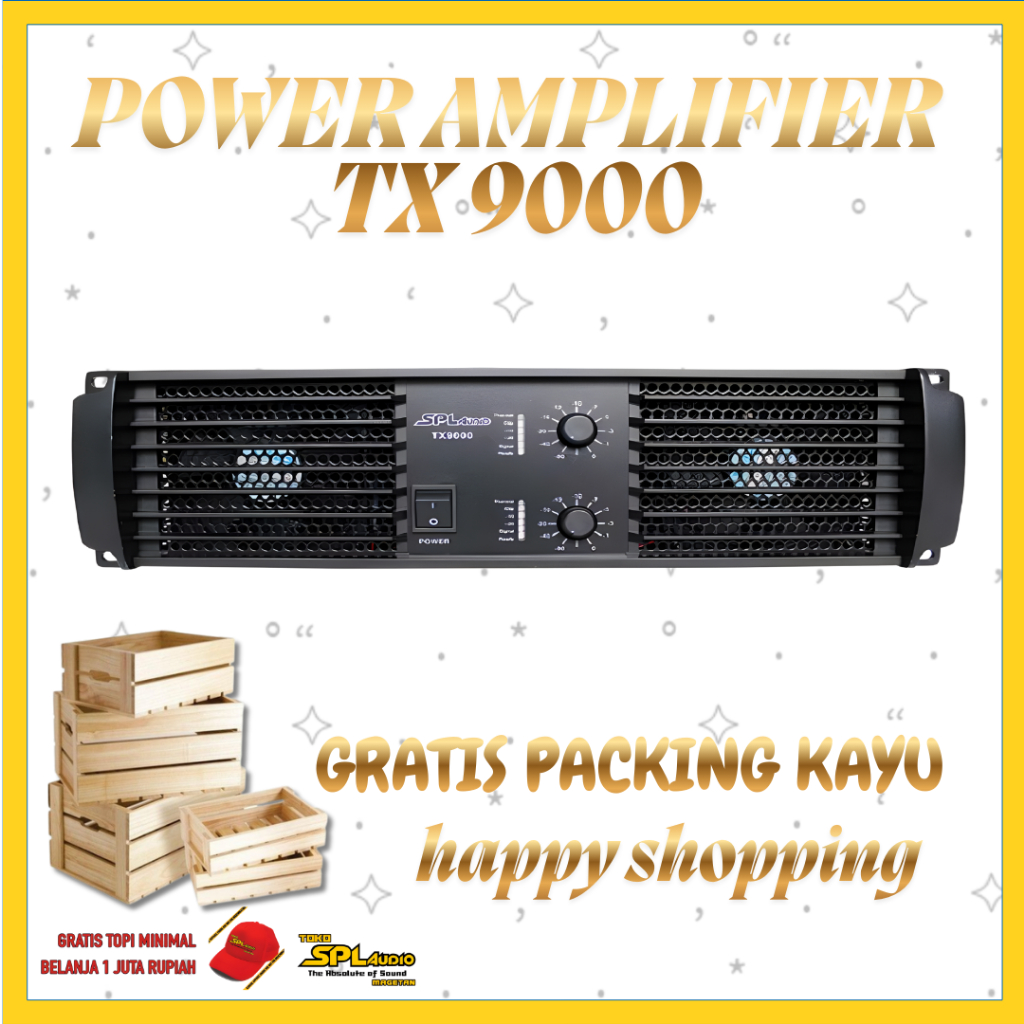 SPL AUDIO POWER TX 9000