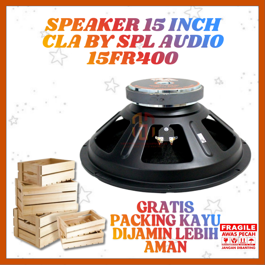 Speaker CLA 15 Inch 15" 15FR400 By SPL Audio Low Ashley