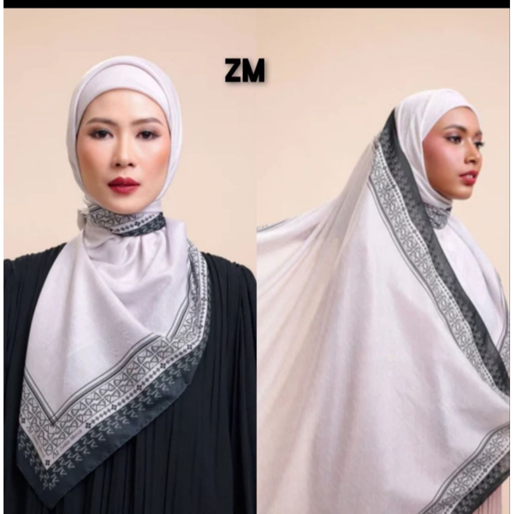 hijab motif Zaskia mecca