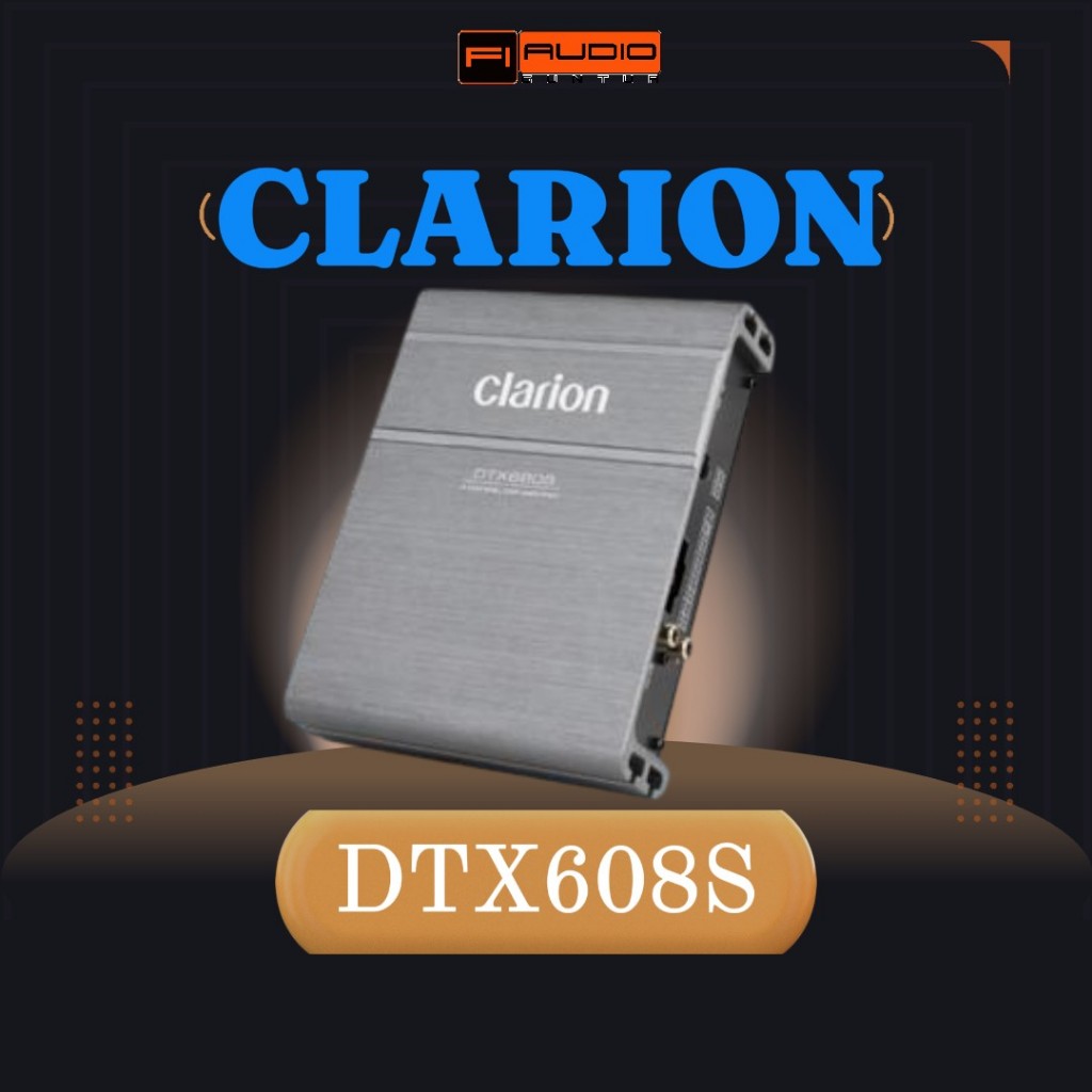 CLARION DTX680S - DSP Amplifier 8ch Audio Player