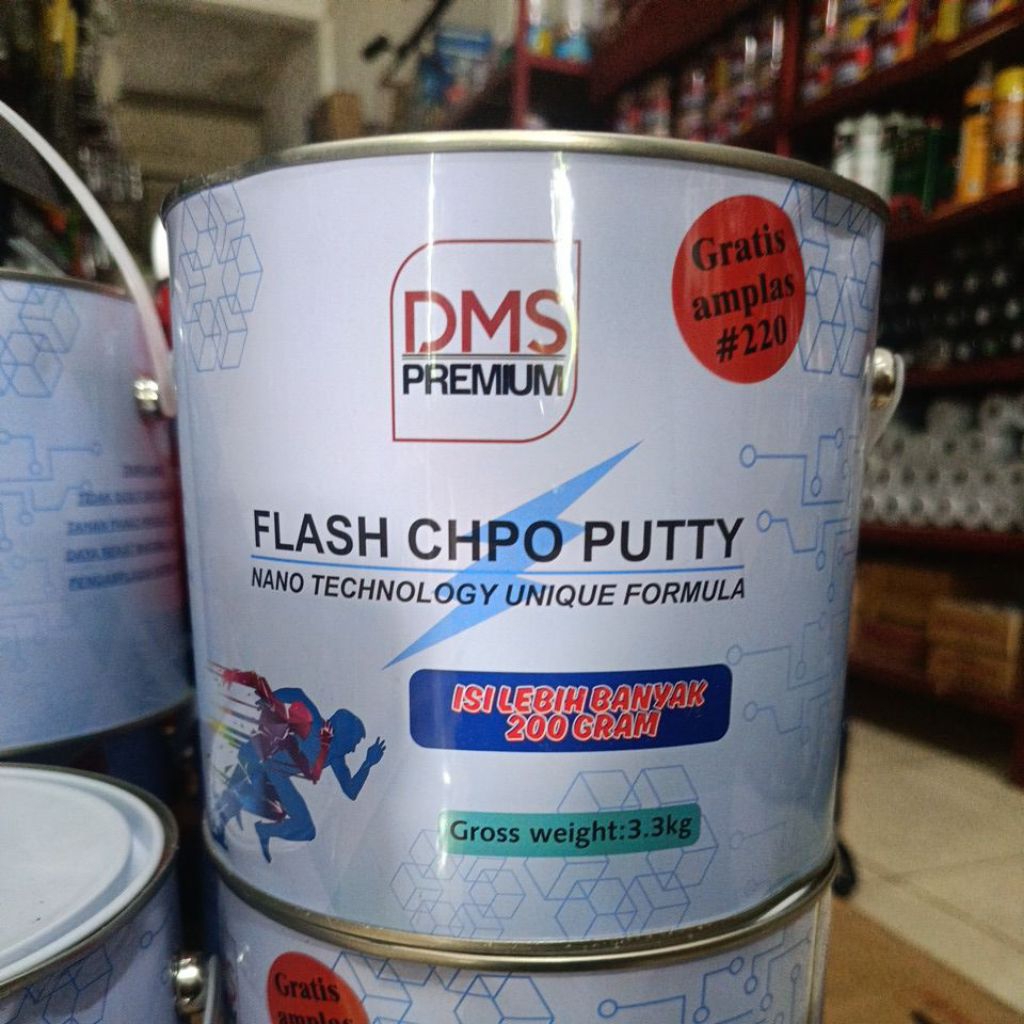 dempul flash DMS 3.3kg / dempul mobil /dempul premium