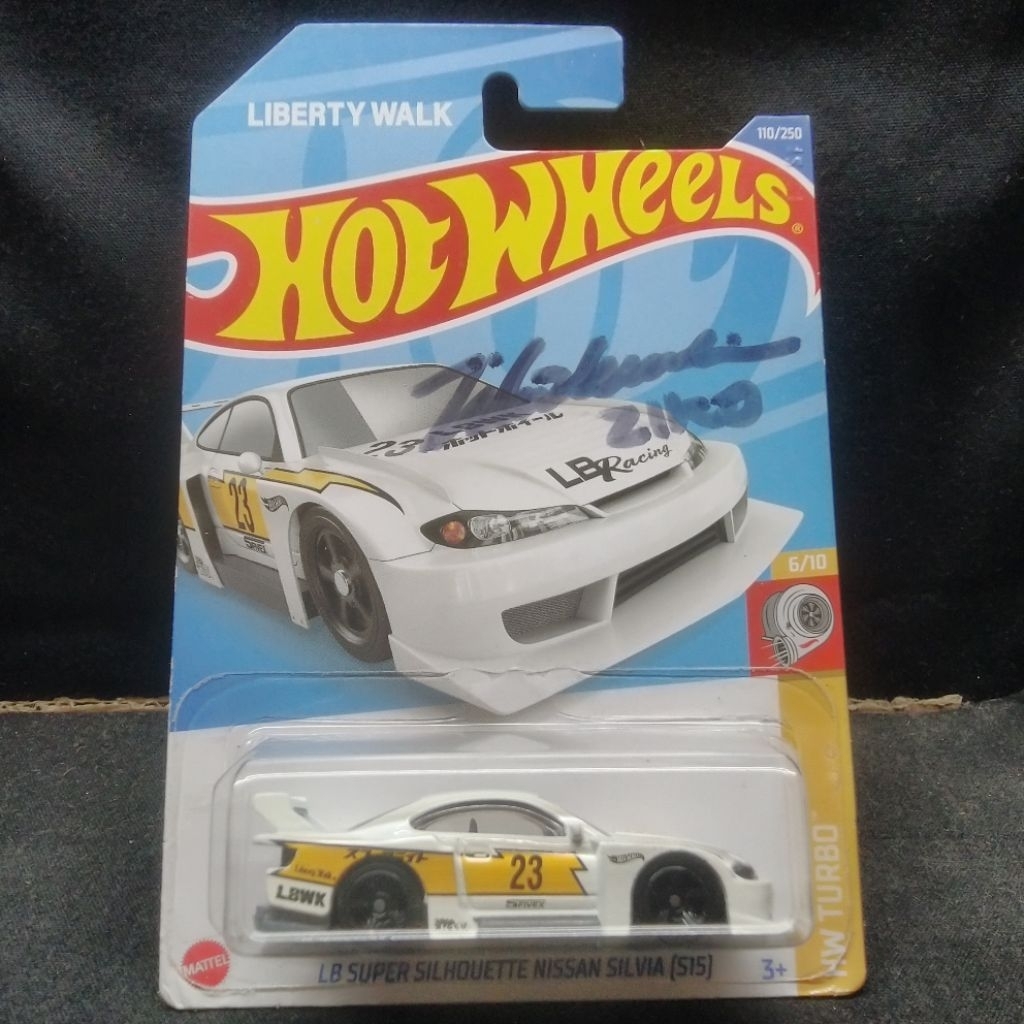 Hotwheels LBWK LB Super Silhouette Nissan Silvia S15 Putih