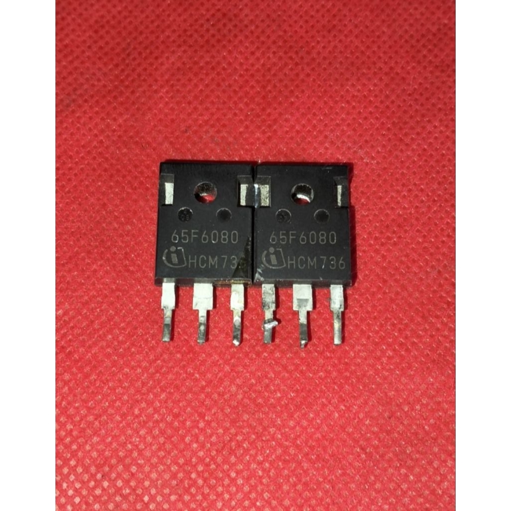 MOSFET 65F6080 650V 43.3A 391W BEKAS COPOTAN