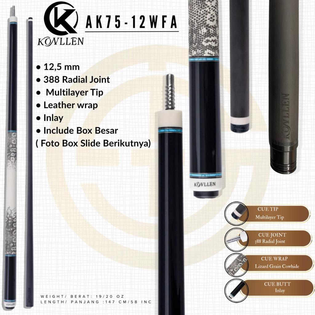 Konllen AK75- 12WFA Inlay 12,5mm New