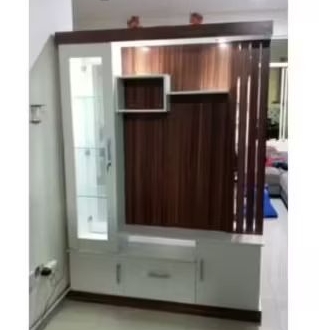 lemari penyekat ruangan/ lemari hiasan pajangan / lemari tv Minimalis