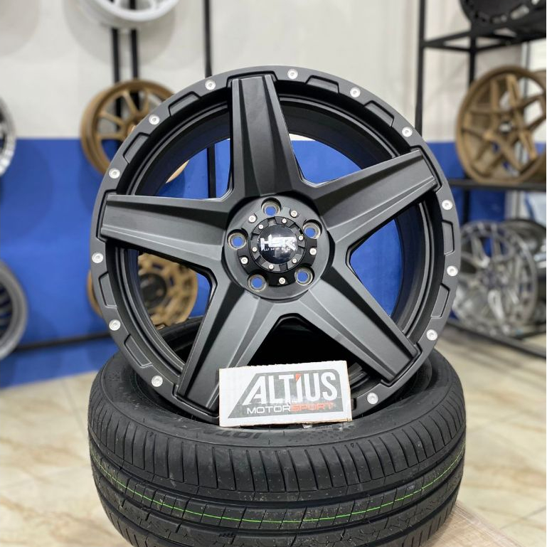 Velg Mobil Semi Offroad Ring 18 HSR LANDMARK Pelek Racing HSR WHEEL R18 HRV Expander Rush Crv Xtrail