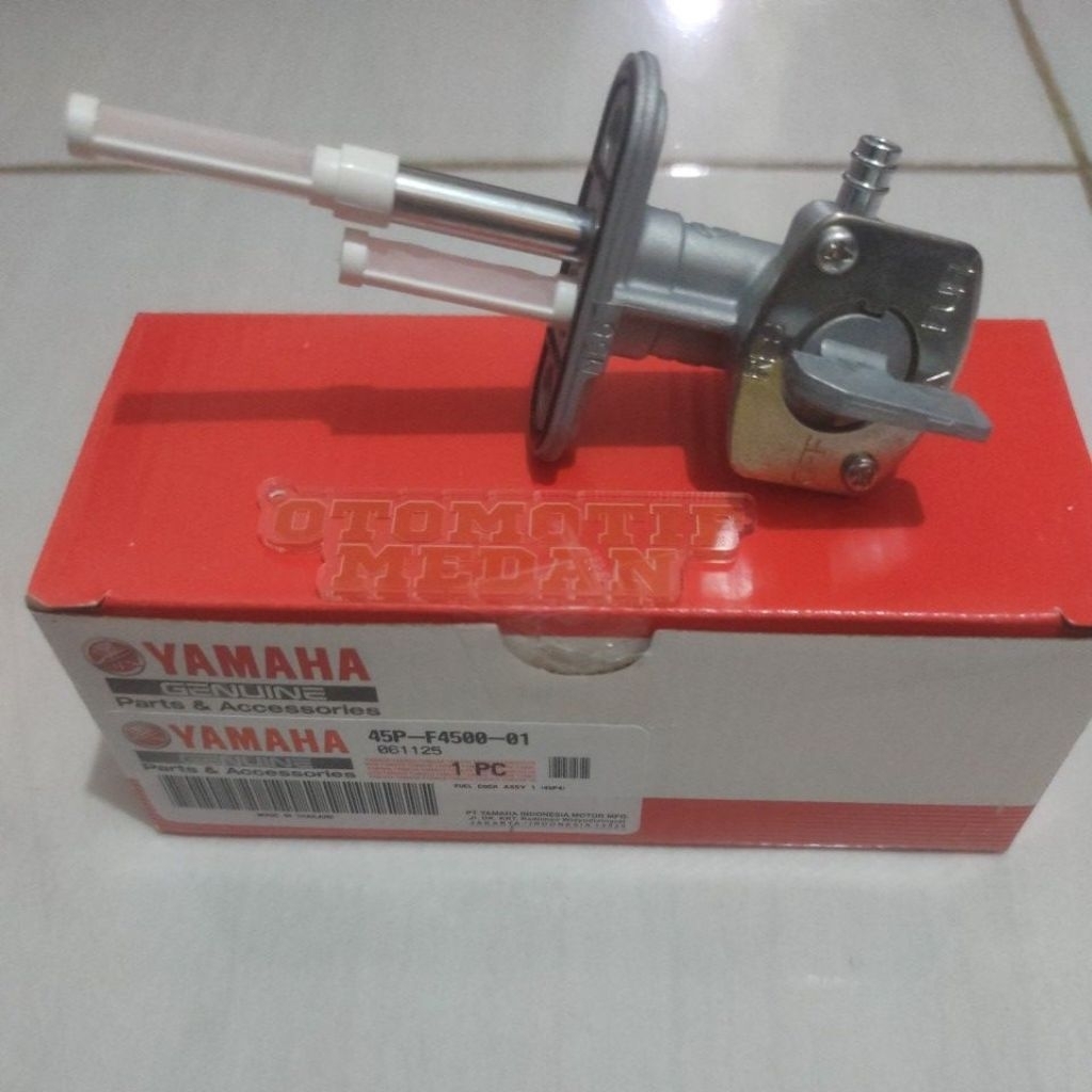 Kran Keran Bensin Tangki Tengki Fuel Cock Assy Kran Bensin Otomatis Yamaha Byson Bison 45P-F4500-01 