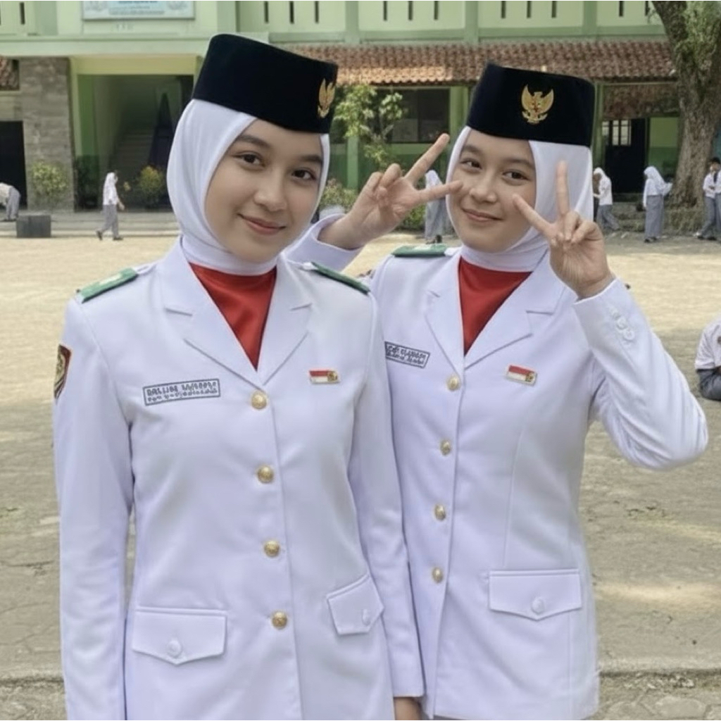 Sergam Pdu Paskibra Wanita / Atasan Pdu Paskibra Wanita