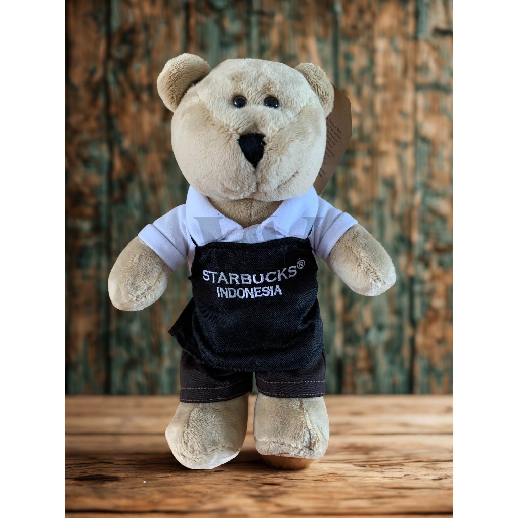 Barista Apron - Starbucks Keychain Planner Bearista Notebook Kartu Sticker Pin Shirt Bowl Card Picni