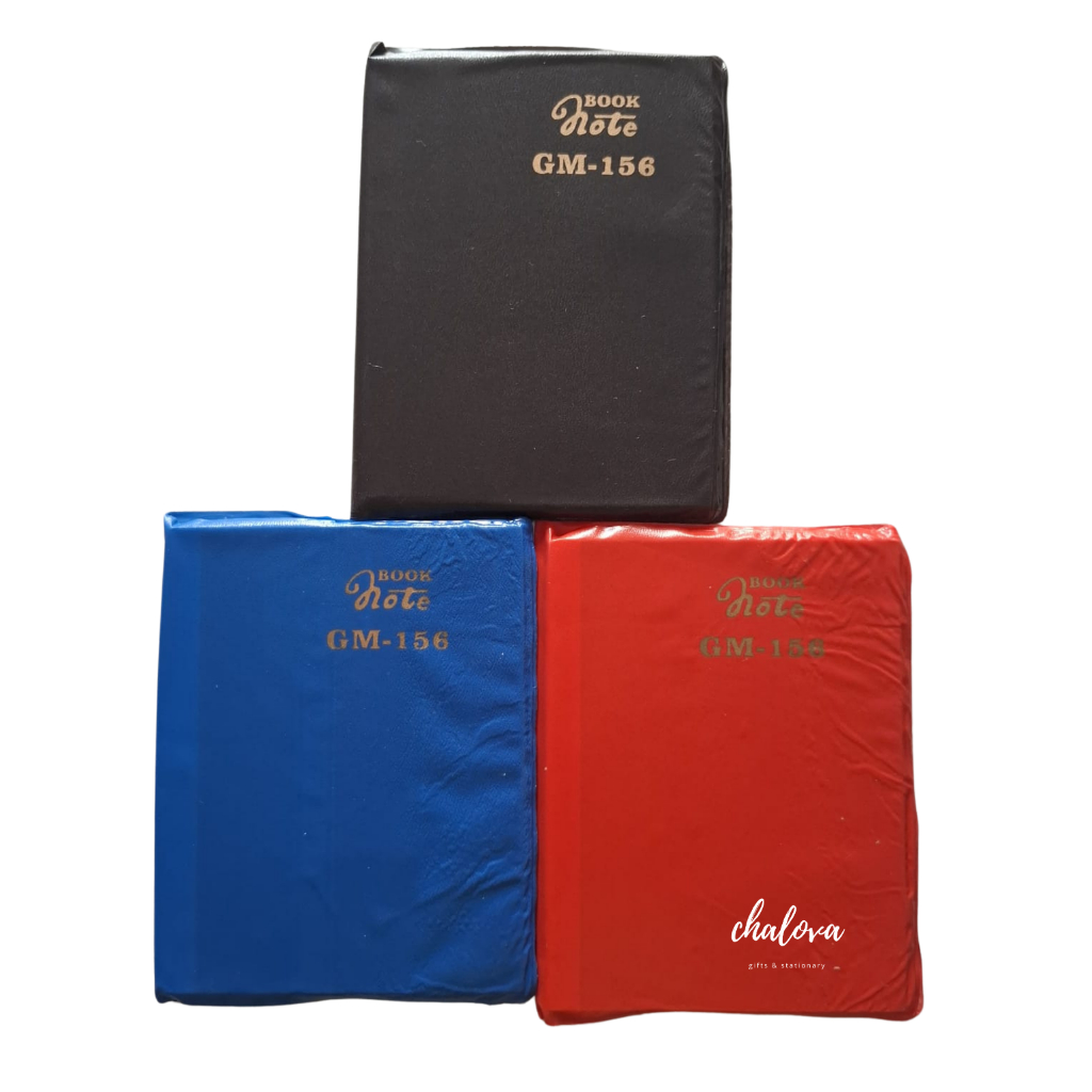 [LUSIN] BOOK NOTE GM-156 / NOTES SAKU / BUKU CATATAN KECIL ISI 12 PCS