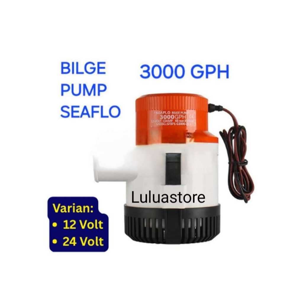bilge pump Seaflo 3000 GPH 12 v/24 v