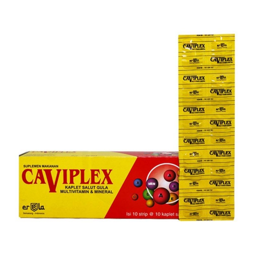 CAVIPLEX 1 BOX ISI 10 STRIP