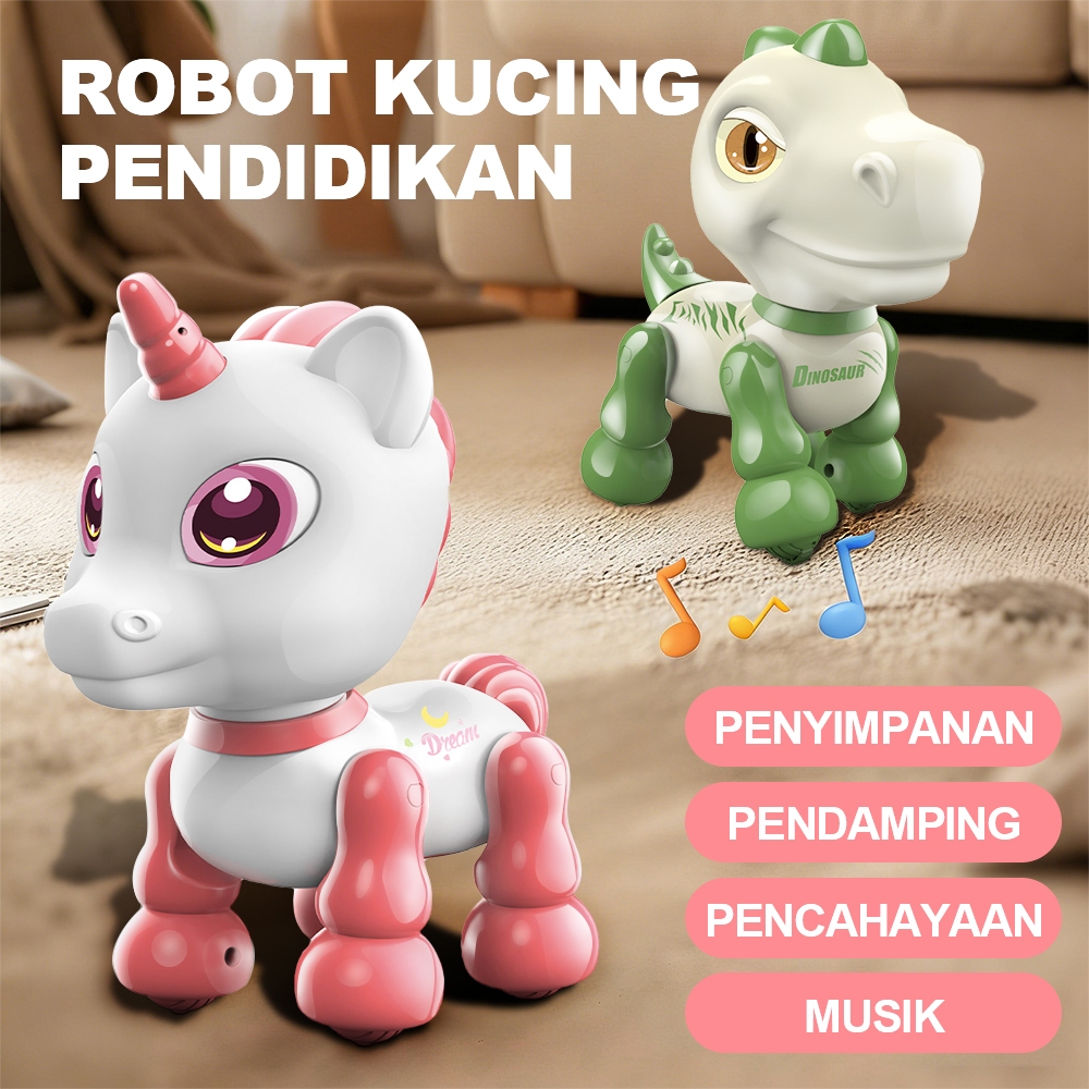 Mainan Anak Interaktif Smart ic Pet Pintar Multifungsi Berjalan Dan Mengeluarkan Suara