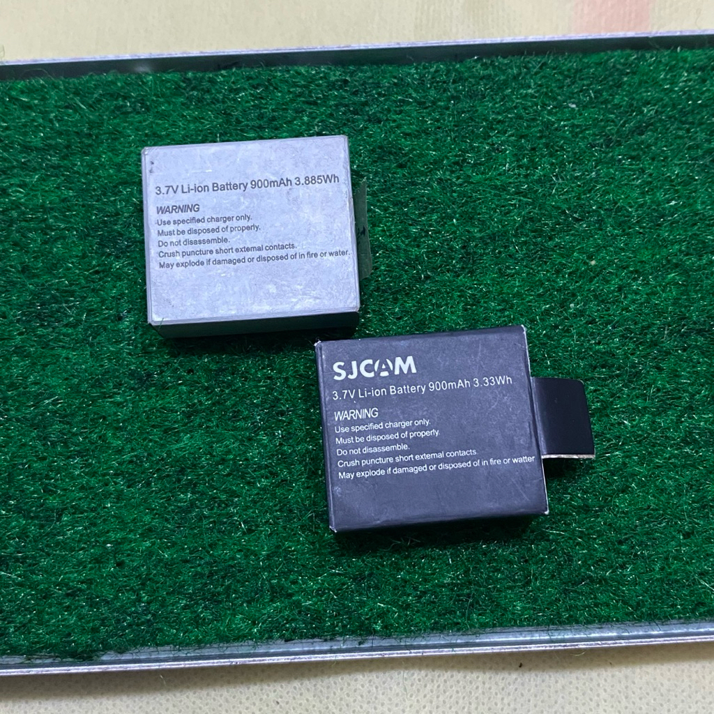 Baterai Batrai Action Camera Sjcam Brica Bpro Original Second Normal