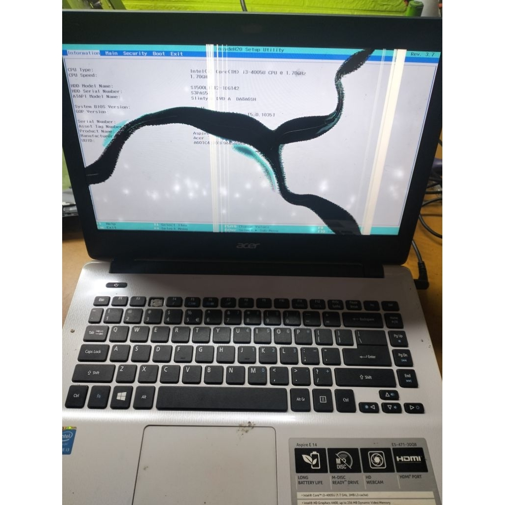 Motherboard Mobo Mainboard Laptop Acer E5-471