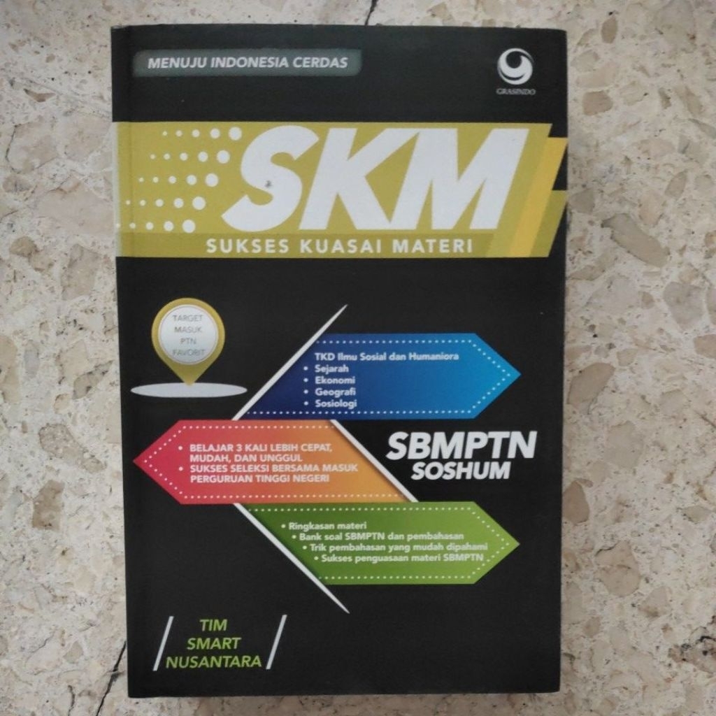 BUKU PENDIDIKAN / LATIHAN SOAL / SUKSES KUASAI MATERI SBMPTN SOSHUM / PRODUK ASLI ORIGINAL