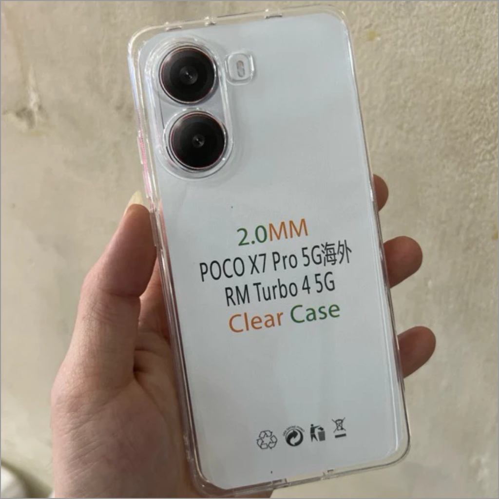 Clear Case Xiaomi Poco M3 Poco M4 Pro 4G Poco X6 Pro 5G Poco M6 Pro Poco M7 Pro 5G Poco X3 X3 Pro X3