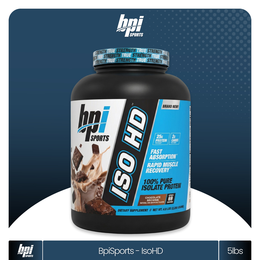 BPI Sports ISO HD 5 Lbs Whey Protein Isolate