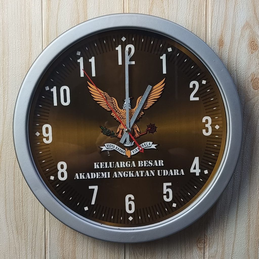 Jam Dinding Akademi Angkatan Udara AAU 32cm