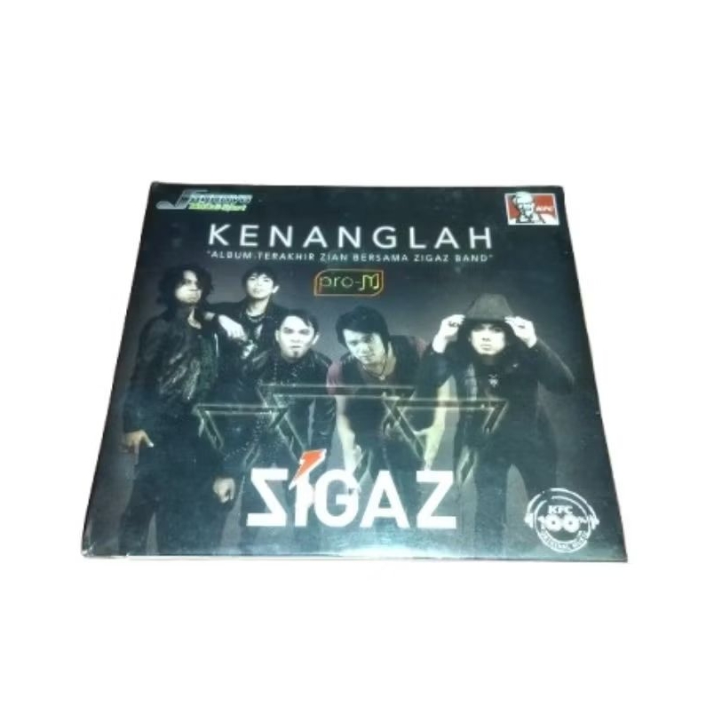 cd musik ZIGAZ - Kenanglah (segel)