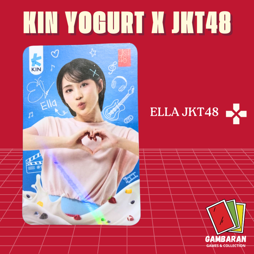 Photocard Official JKT48 x KIin Yogurt Ella