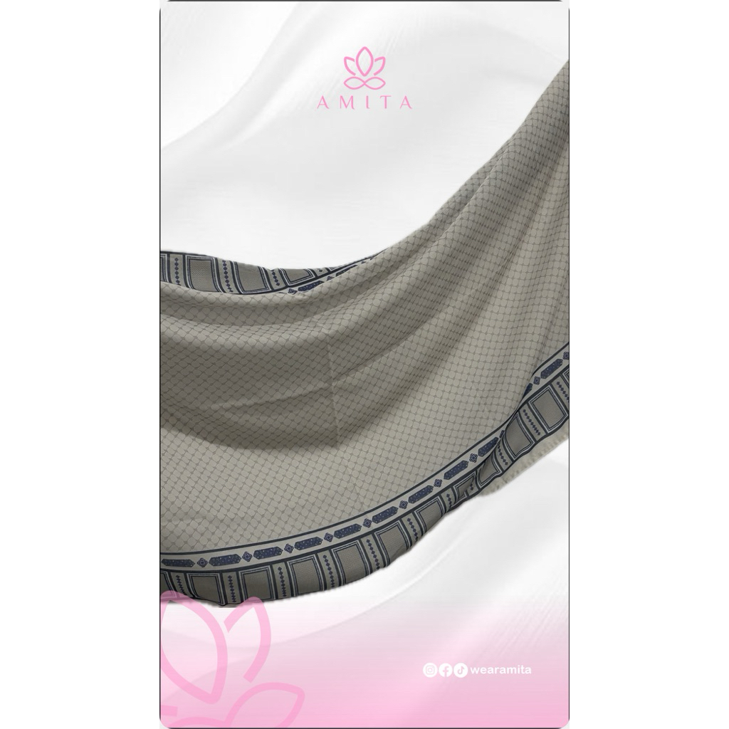 'AQSA' Premium Voal Pashmina by Amita