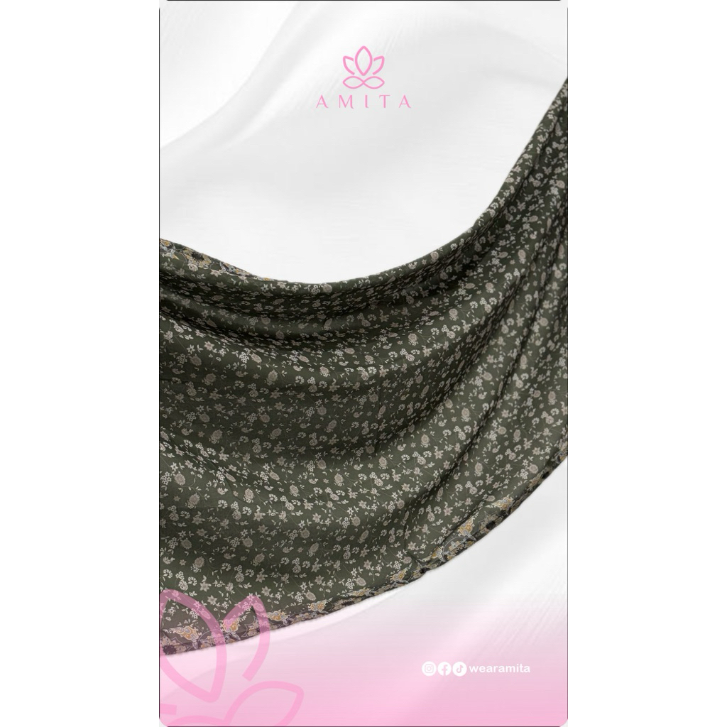 'RAUDHAH' Premium Voal Pashmina by Amita