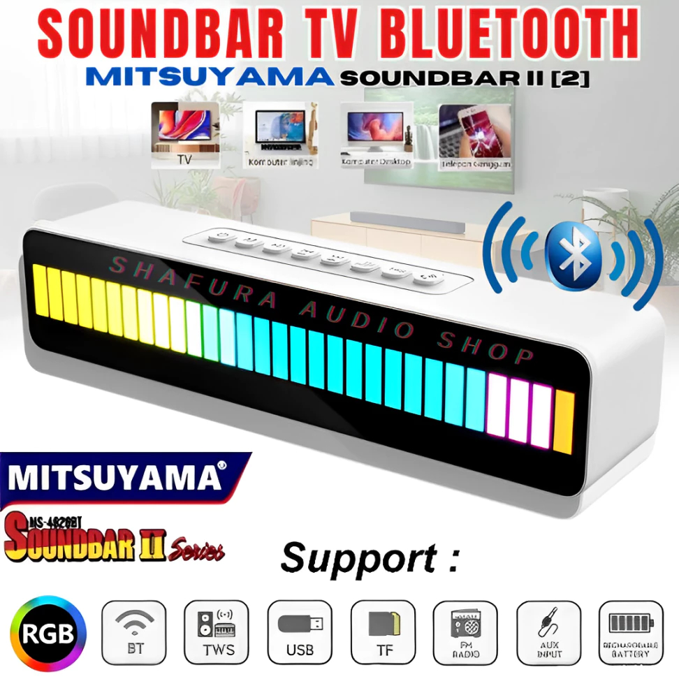 MITSUYAMA Sound Bar Bluetooth Speaker