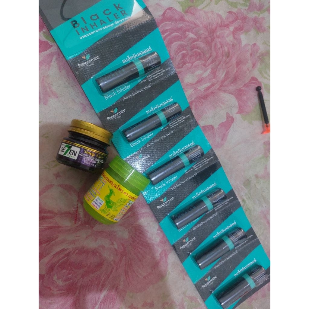 Aroma Peppermint Kuat Inhaler Peppermint Field Black 2ml