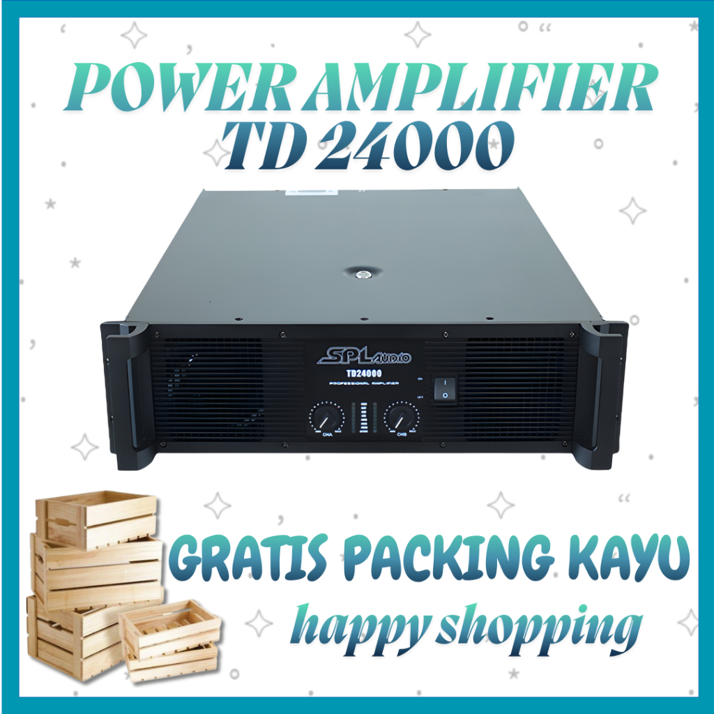 SPL Audio Power Amplifier TD 24000