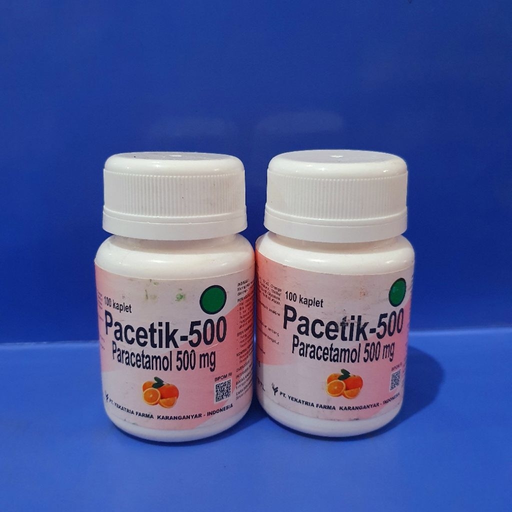Pacetik botol / Paracetamol 500mg