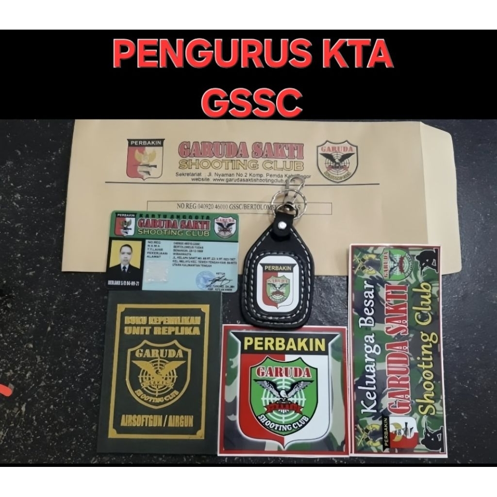 BUKU KTA SKK GARUDA SAKTI SC GSSC KOMPLIT