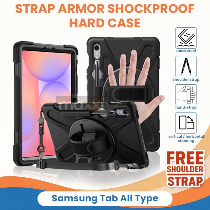 ( FREE TALI SELEMPANG ) Strap Case for Samsung Galaxy S11 S10 FE Plus S9 S8 S7 S6 Lite A11 A11+ A9 A