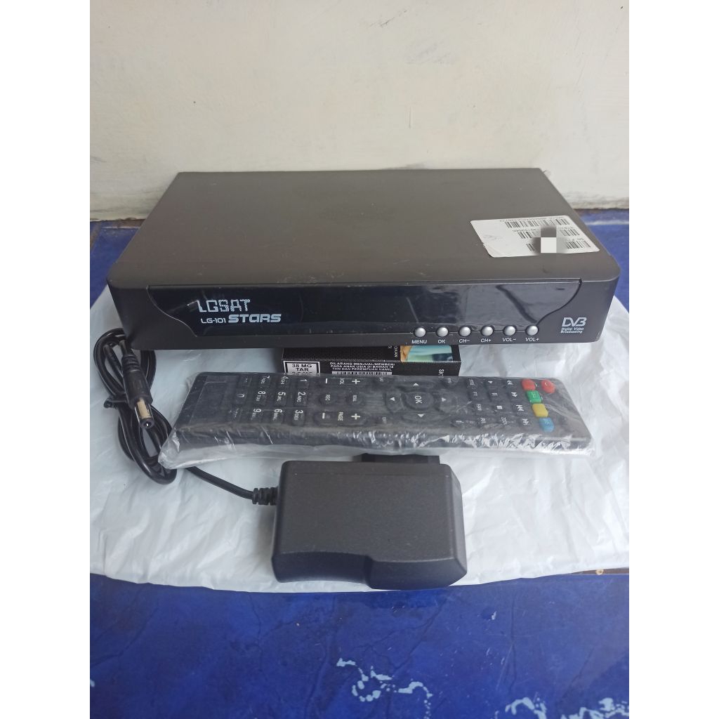 RECEIVER K-VISION GOL (LGSAT STARS HD) LENGKAP