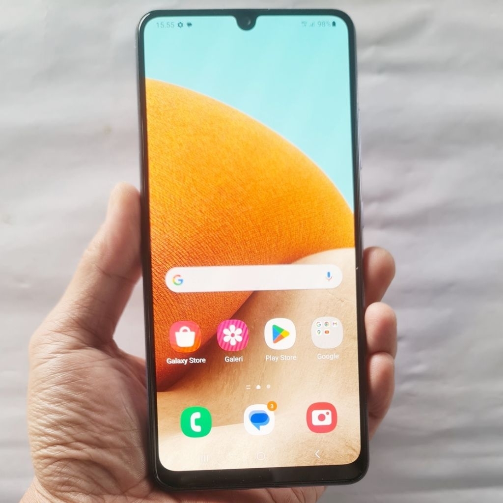 Handphone Hp Samsung Galaxy A32 Second 6/128 GB NFC Eks Resmi Sein Mulus Original