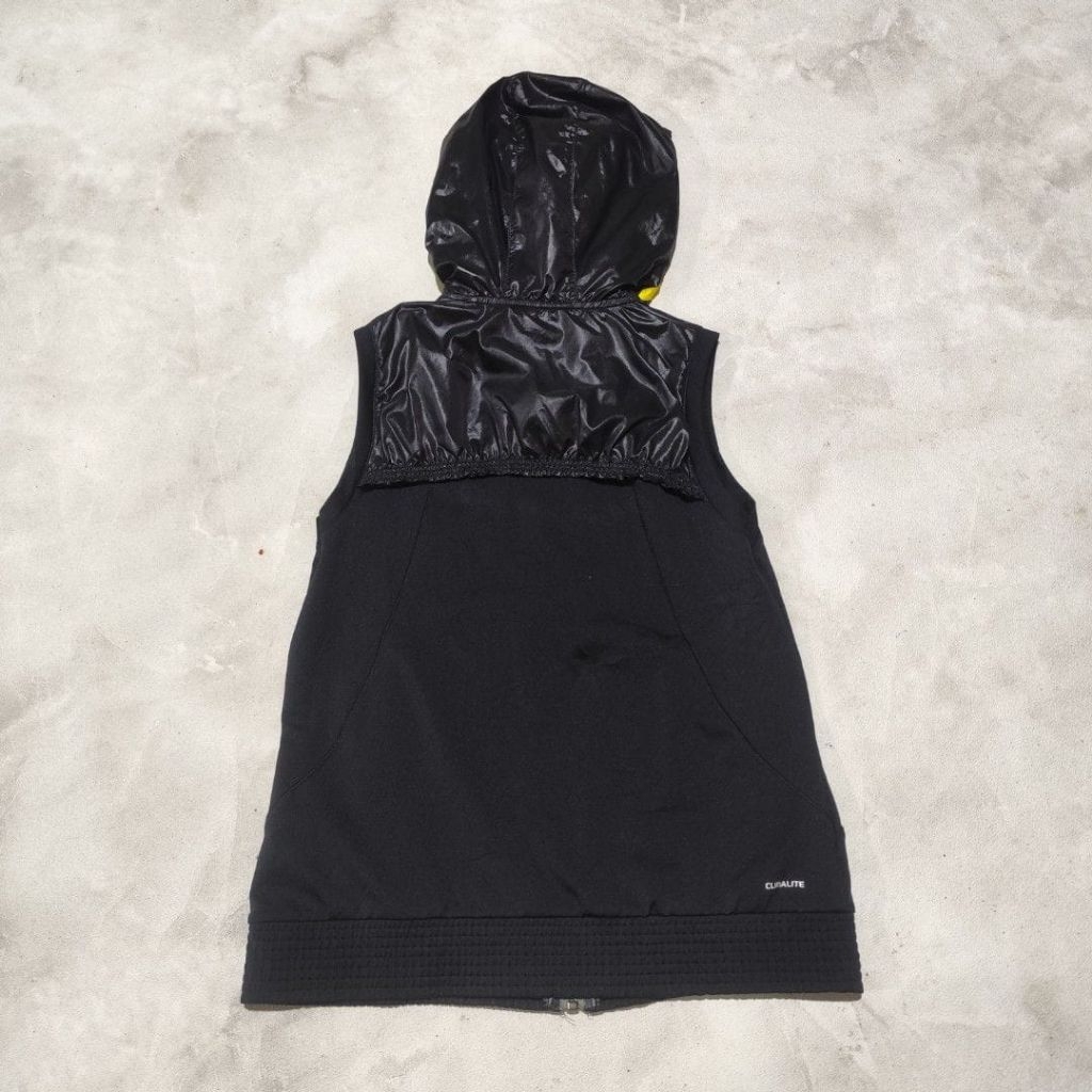 Vest rompi hitam list kuning