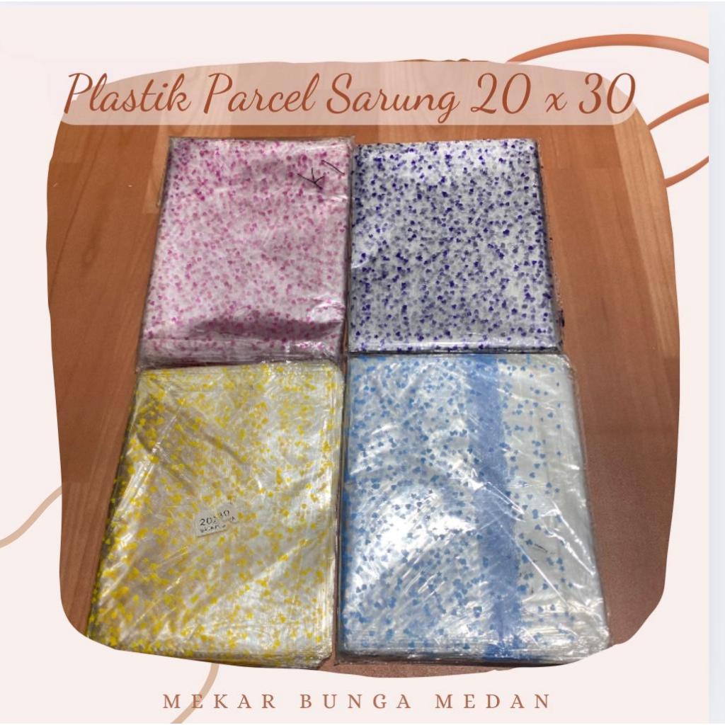 (10 LEMBAR) - PLASTIK PARCEL 20X30 / PLASTIK OPP PARSEL BUNGKUS BONEKA HAMPERS LEBARAN TAHUN BARU IM