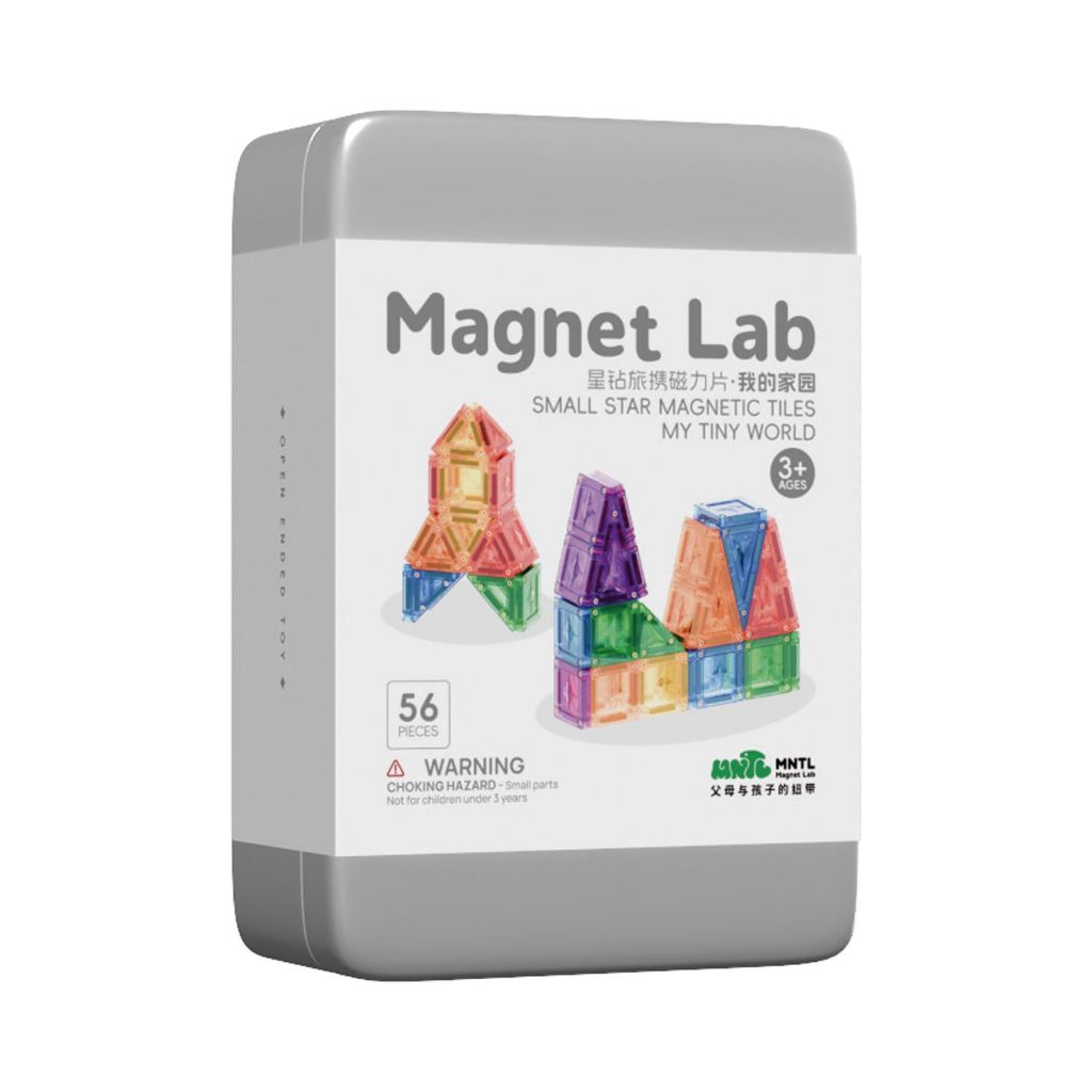 MNTL Magnetic Tiles - Travel Size Magnet Kuat