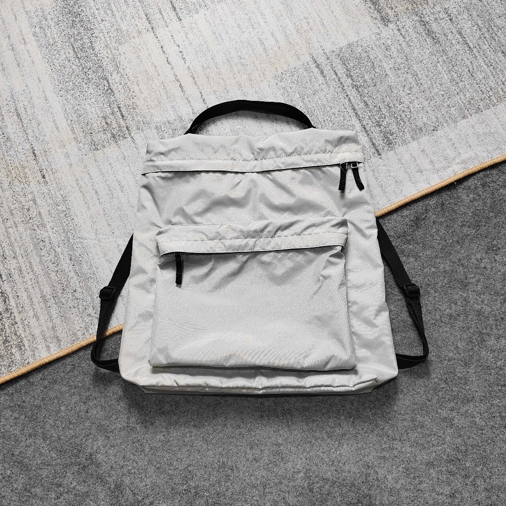 Uniqlo Nylon 2Way Bag Tas Ransel Tote Bag