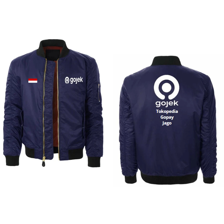Jaket Bomber Gojek | Jaket Gojek Original | Jaket Gojek Driver